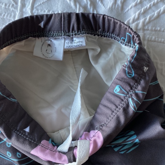 Ole Designs Toddler Euro Swim Trunk 12-18 months - Picture 3 of 3